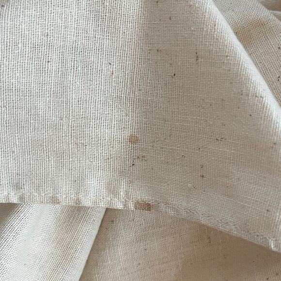 Vintage 70s Prairie Maxi Dress Peasant Gunne Sax Style Boho Brown // Size Medium - Picture 8 of 9